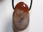 Preview: sardonyx with cord or silver 925