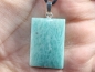 Preview: amazonite with cord or silver 925