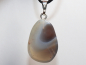 Preview: Botswana agate with cord or silver 925