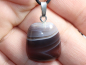 Preview: Botswana agate with cord or silver 925