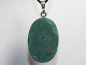 Preview: malachite with cord or silver 925