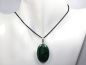 Preview: malachite with cord or silver 925