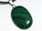 Preview: malachite with cord or silver 925