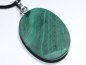 Preview: malachite with cord or silver 925