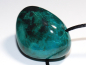 Preview: chrysocolla with cord or silver 925