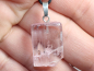 Preview: kunzite with cord or silver 925
