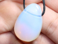 Preview: opal glass with cord or silver 925