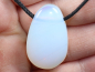 Preview: opal glass with cord or silver 925