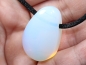Preview: opal glass with cord or silver 925