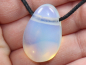 Preview: opal glass with cord or silver 925
