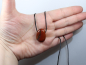 Preview: sardonyx with cord or silver 925