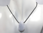 Preview: blauer Calcit mit Band oder Silber 925