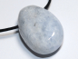 Preview: blauer Calcit mit Band oder Silber 925