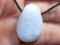 Preview: blauer Calcit mit Band oder Silber 925
