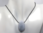 Preview: blauer Calcit mit Band oder Silber 925