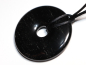 Preview: schwarzer Obsidian mit Band