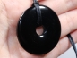 Preview: black obsidian with cord