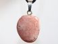 Preview: rhodochrosite with cord or silver 925