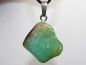 Preview: chrysoprase with cord or silver 925