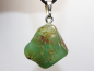 Preview: chrysoprase with cord or silver 925