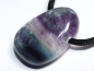 Preview: fluorite with cord or silver 925