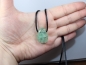 Preview: fluorite with cord or silver 925