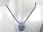 Preview: chalcedony with cord or silver 925