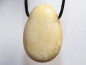 Preview: yellow jasper with cord or silver 925