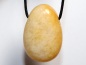 Preview: yellow jasper with cord or silver 925