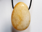 Preview: yellow jasper with cord or silver 925