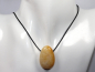 Preview: yellow jasper with cord or silver 925