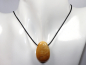 Preview: yellow jasper with cord or silver 925