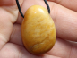 Preview: yellow jasper with cord or silver 925