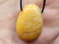 Preview: yellow jasper with cord or silver 925