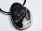 Preview: zebra marble with cord or silver 925