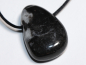 Preview: zebra marble with cord or silver 925