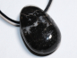 Preview: zebra marble with cord or silver 925