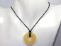 Preview: orange calcite with cord