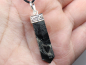 Preview: black tourmaline (Schorl) with cord or silver 925