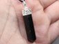 Preview: black tourmaline (Schorl) with cord or silver 925