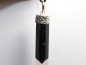 Preview: black tourmaline (Schorl) with cord or silver 925