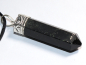 Preview: black tourmaline (Schorl) with cord or silver 925