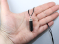 Preview: black tourmaline (Schorl) with cord or silver 925
