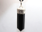 Preview: black tourmaline (Schorl) with cord or silver 925