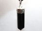 Preview: black tourmaline (Schorl) with cord or silver 925