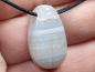 Preview: agate with cord or silver 925