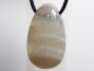 Preview: agate with cord or silver 925