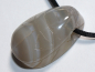 Preview: agate with cord or silver 925