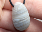 Preview: agate with cord or silver 925