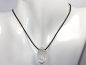 Preview: rock crystal with cord or silver 925